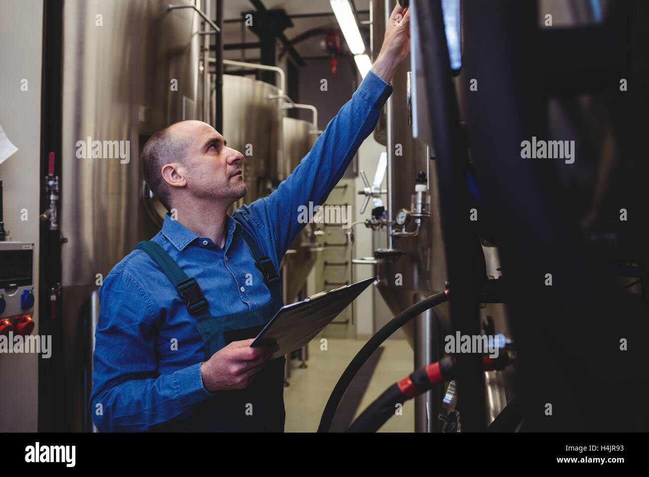 Fabricant de machines d'hommes Banque D'Images