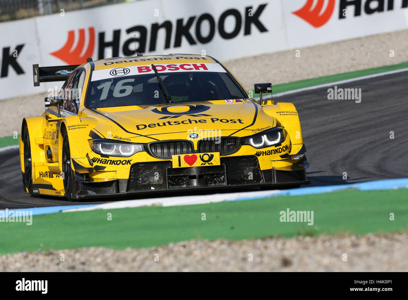 Sport Automobile : course DTM Hockenheim, Saison 2016 - 9. Cas d'Hockenheim, GER, # 16 Timo Glock (GER, l'équipe BMW RMG, BMW M4 DTM) Banque D'Images