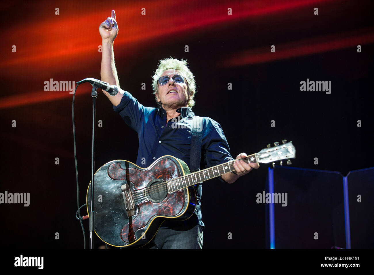 16 octobre 2016, Indio, California, USA. 14Th Oct, 2016. De Roger Daltrey qui effectue le live au Festival du désert. © Jérôme Brunet/ZUMA/Alamy Fil Live News Banque D'Images