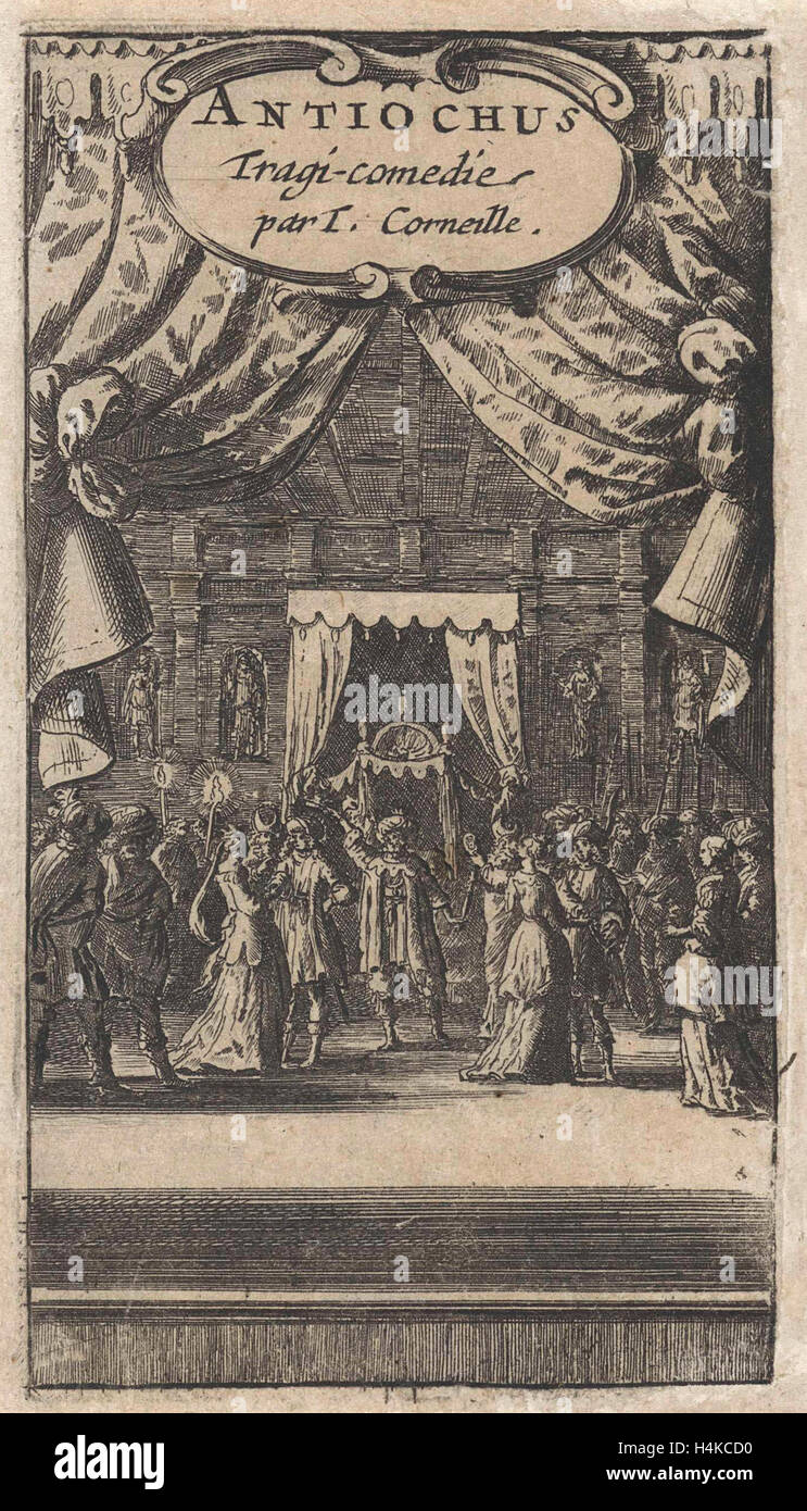 Couronnes Séleucos Antiochus Dircksz Santvoort Abraham, Abraham Wolfgang, 1666. Banque D'Images