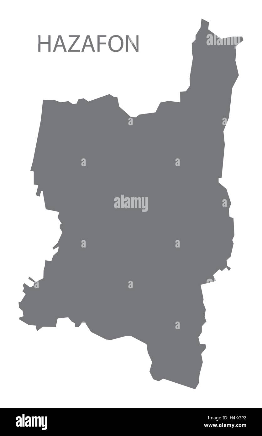 Israël HaZafon Site gray Illustration de Vecteur