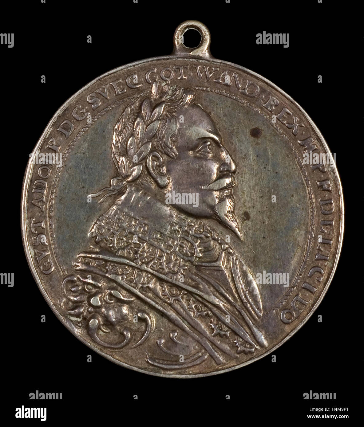 L'allemand ou scandinave du 17ème siècle, Gustave II Adolphe, Roi de Suède, 1594-1632 [1611], peut-être c. avers 1620, argent Banque D'Images