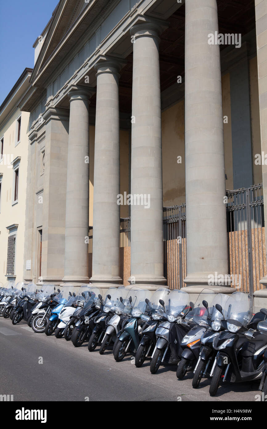 Florence motos Banque D'Images