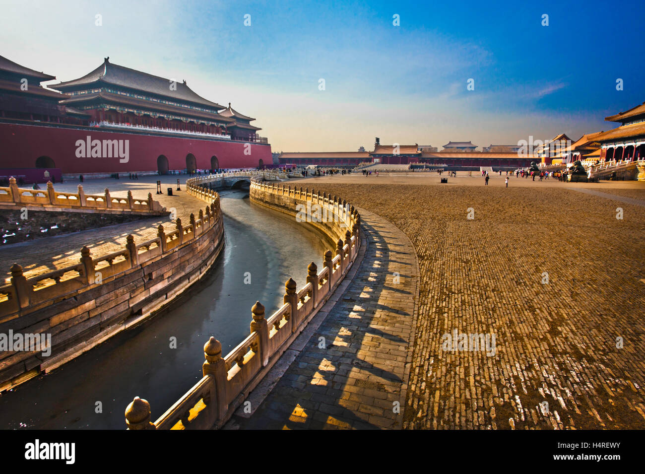 Cité Interdite, Beijing Chine Banque D'Images