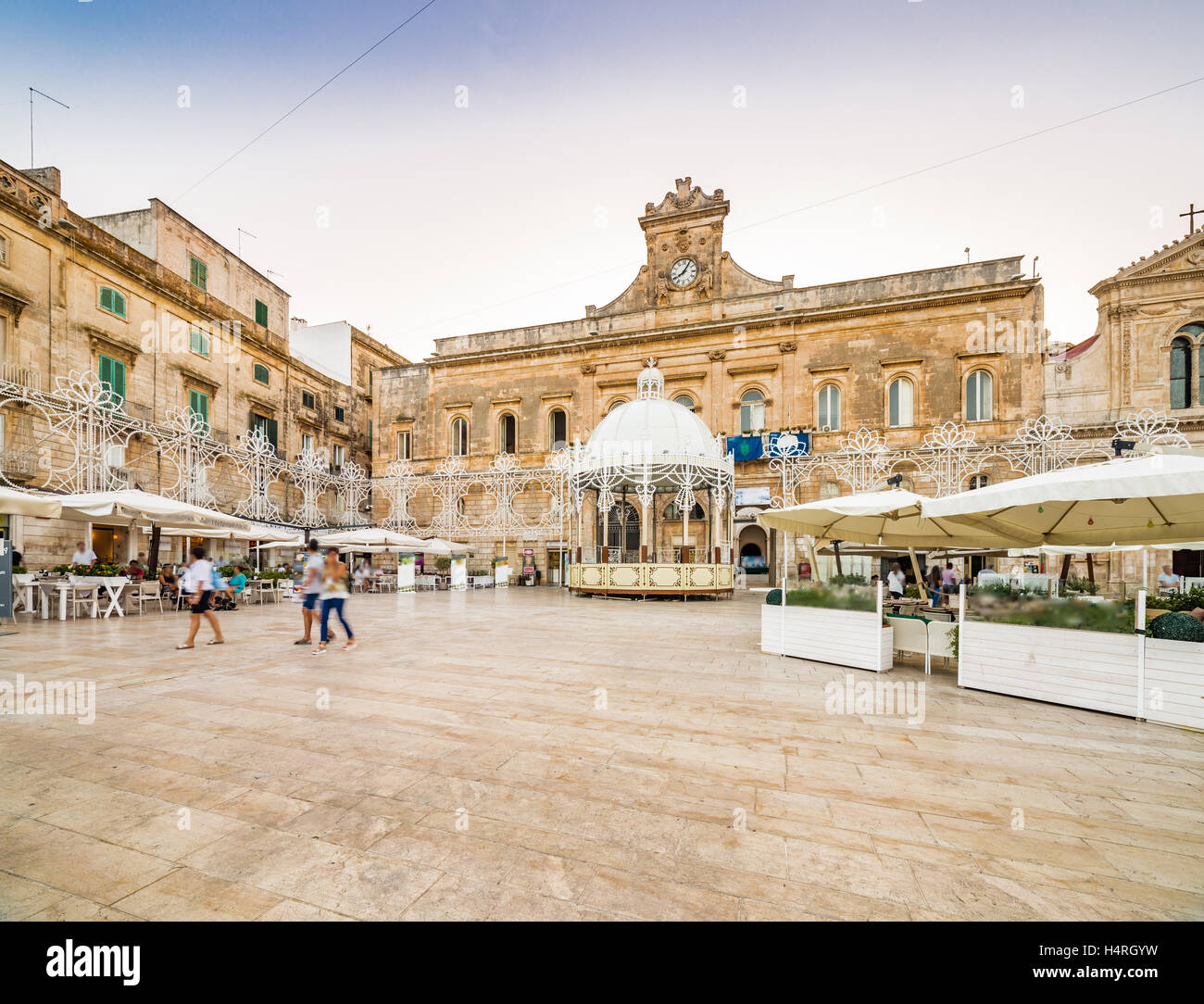 Ostuni, la Ville Blanche Banque D'Images