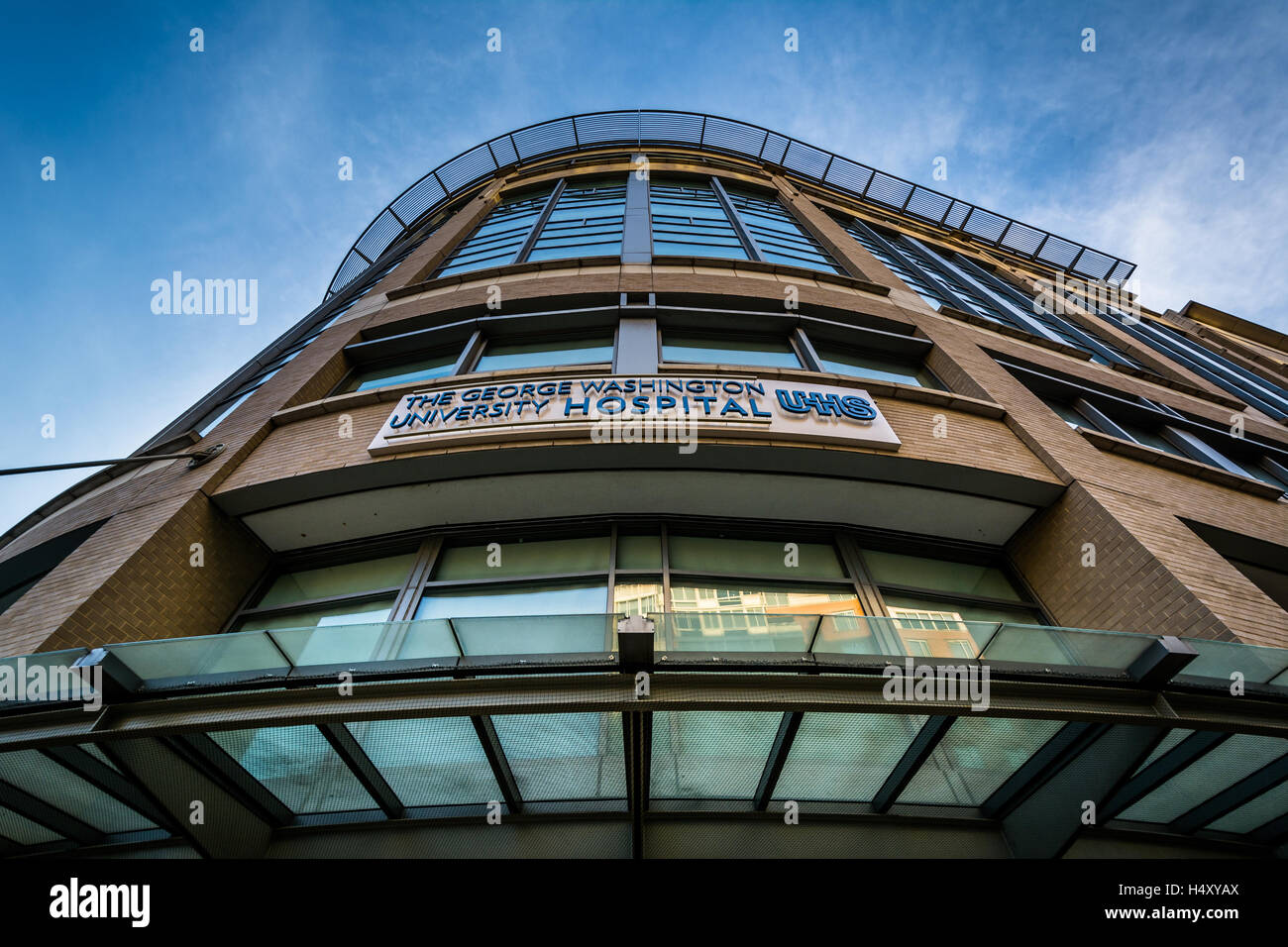 Le George Washington University Hospital, à Washington, DC. Banque D'Images