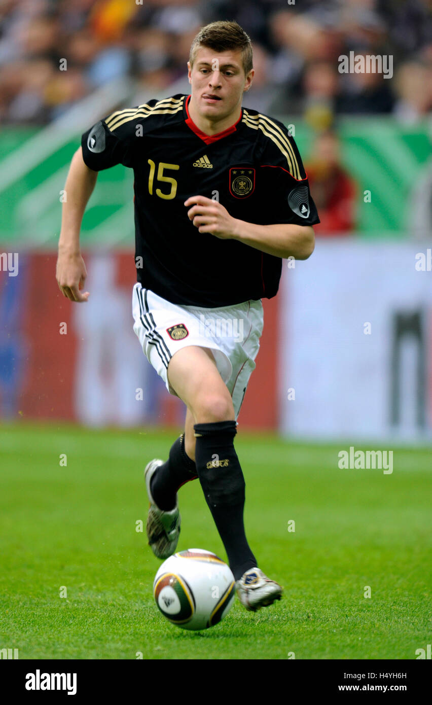 Toni Kroos, international football match amical, l'Allemagne 3 Malte 0, stade Tivoli, Aix-la-Chapelle, Rhénanie du Nord-Westphalie Banque D'Images