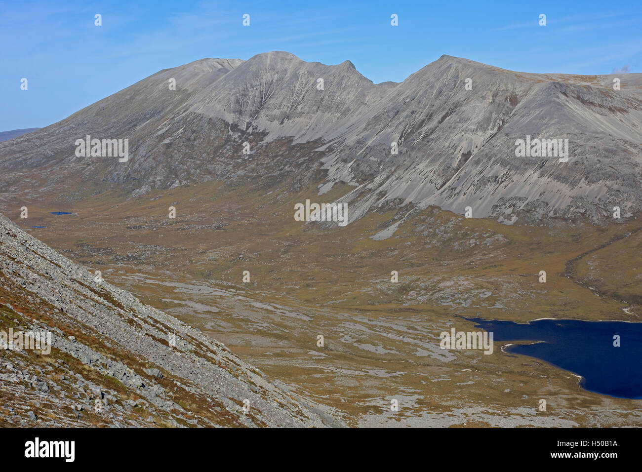 Foinavon ridge de Arkle à Sutherland en Écosse Banque D'Images