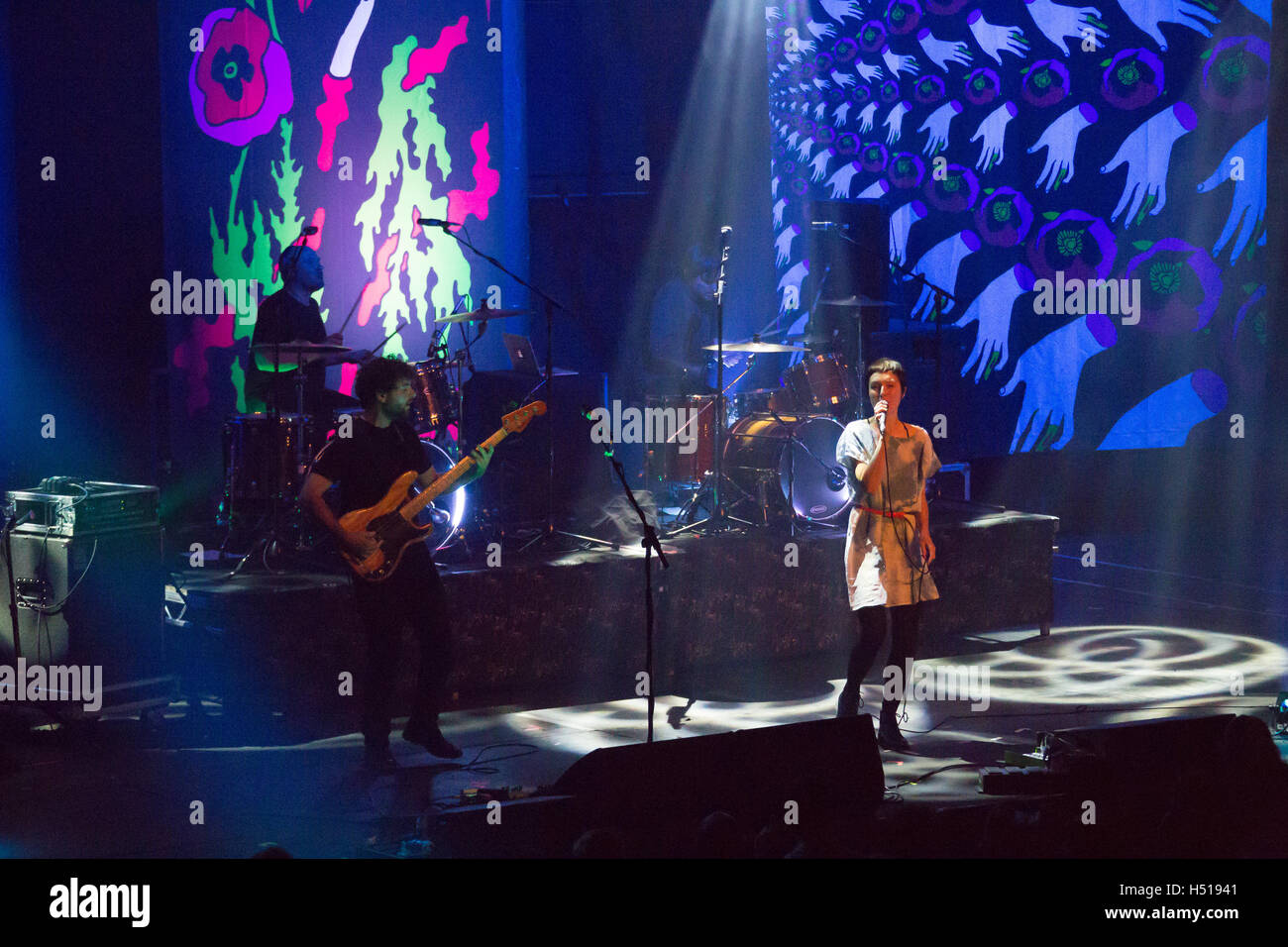 Londres, Royaume-Uni. 19 octobre, 2016. La scène politique en direct sur scène au Roundhouse à Camden, Londres. Date de la photo : Mercredi, Octobre 19, 2016. Credit : Roger Garfield/Alamy Live News Banque D'Images