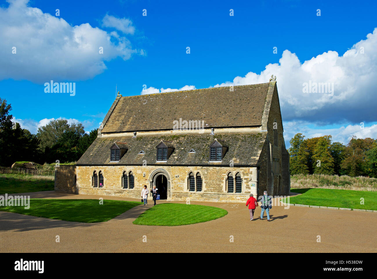 Château d'Oakham, Oakham, Rutland, England UK Banque D'Images