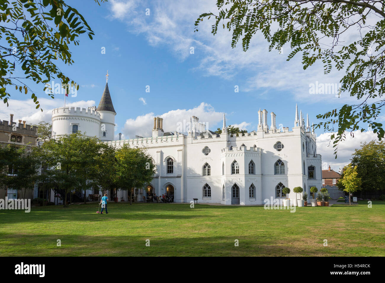 Strawberry Hill House, Strawberry Hill, Twickenham, London Borough of Richmond upon Thames, Grand Londres, Angleterre, Royaume-Uni Banque D'Images
