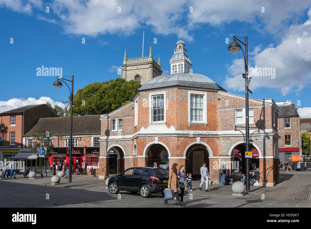 The Little Market House, High Street, High Wycombe, Buckinghamshire, Angleterre, Royaume-Uni Banque D'Images
