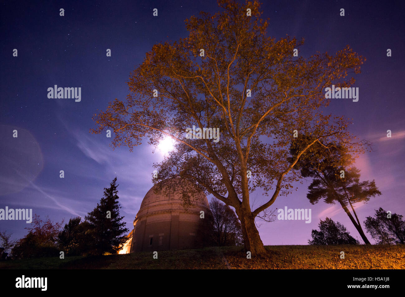 Observatoire Allegheny historique, Pittsburgh, Pennsylvanie Banque D'Images