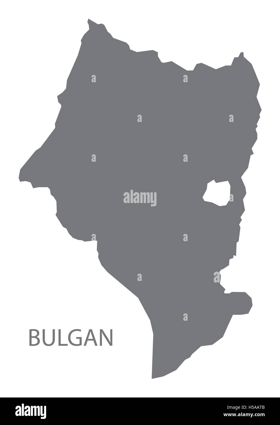 Bulgan Mongolie Site gray Illustration de Vecteur