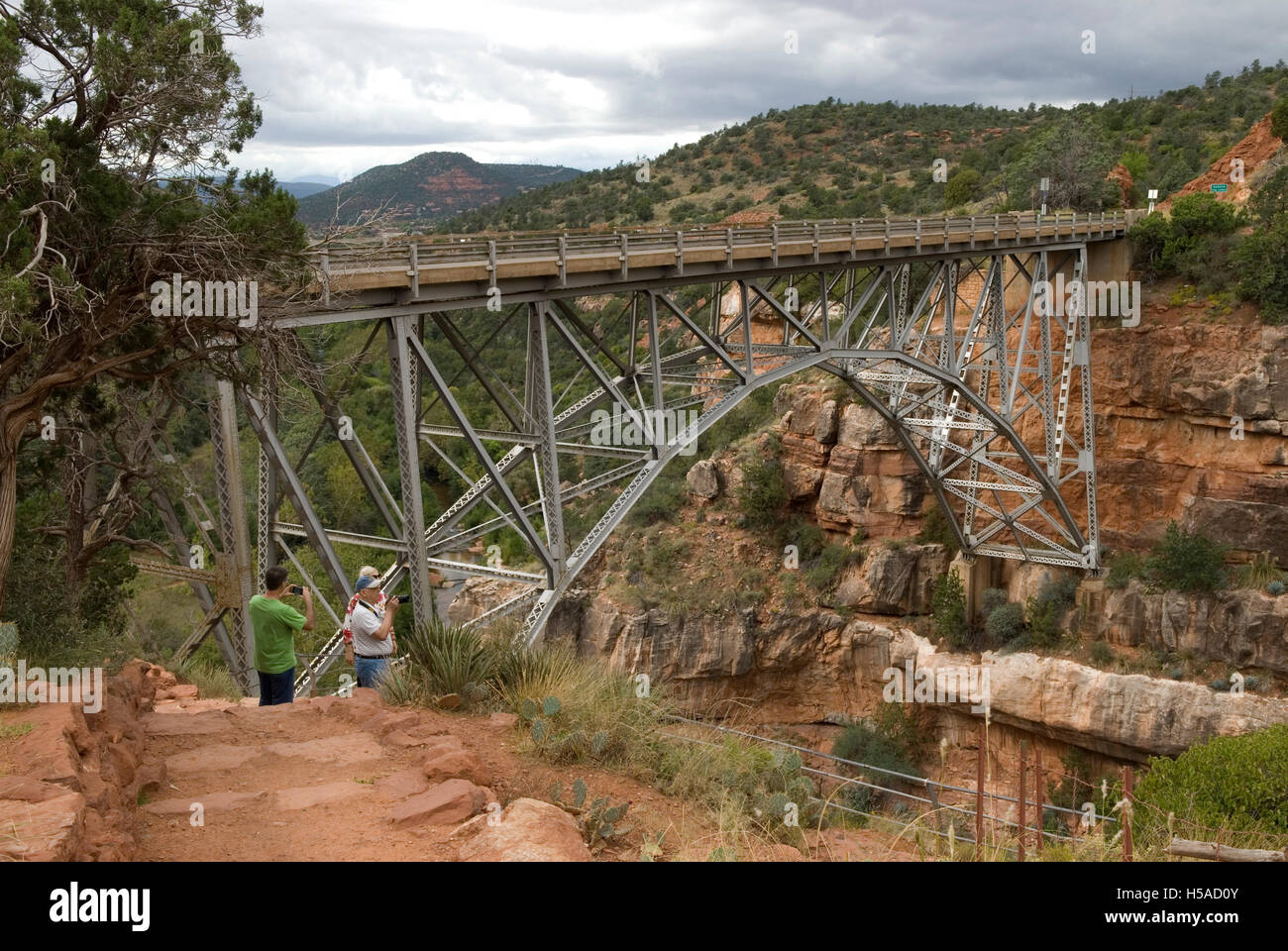 Midgley Bridge Sedona Arizona États-Unis Banque D'Images