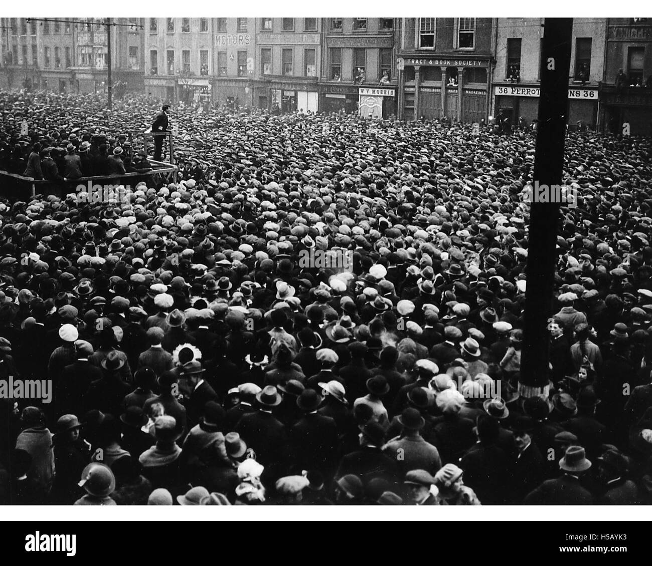 13 mars 1922 Banque D'Images