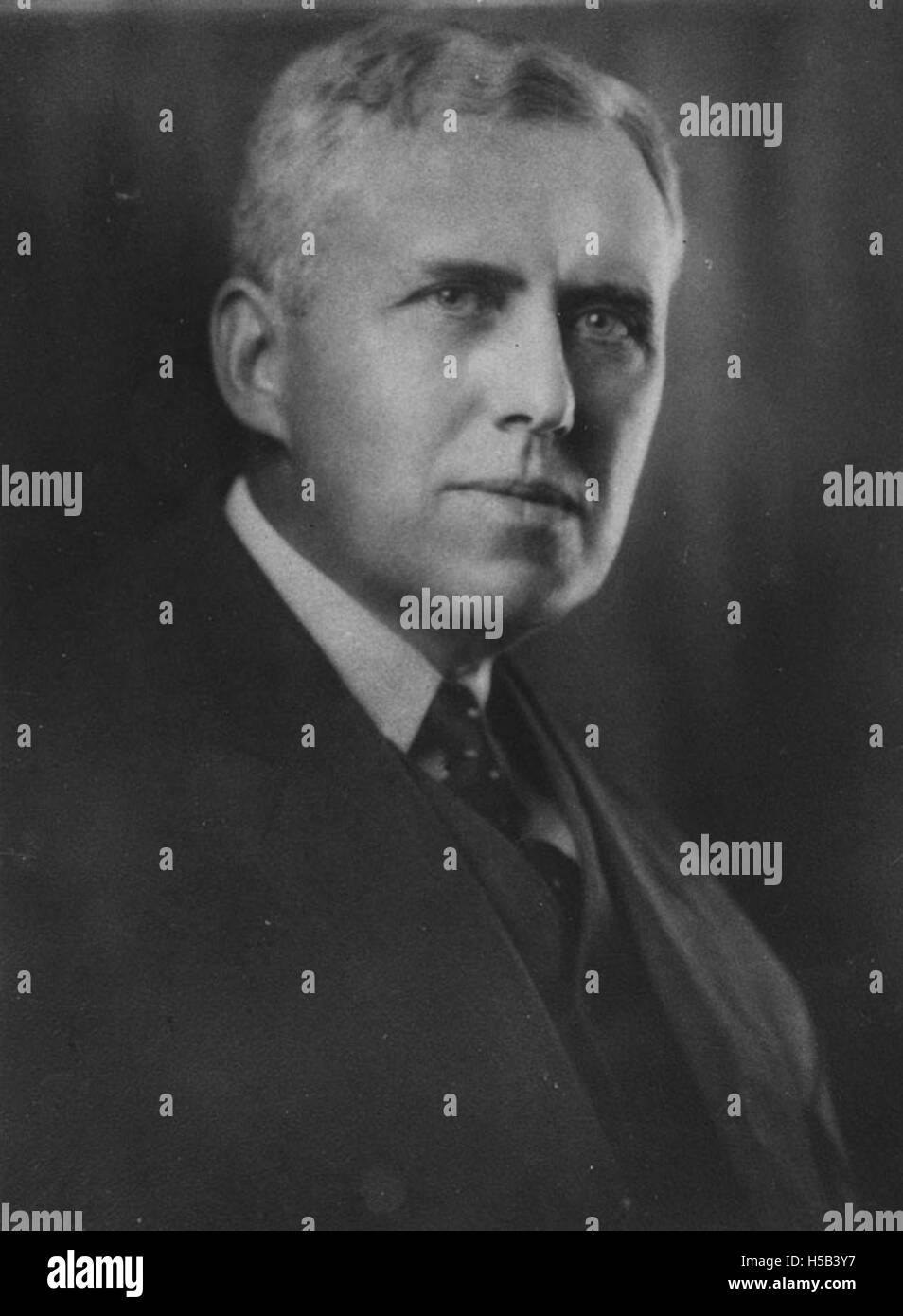 Allyn Abbott Young était économiste et professeur, connu pour son travail au début du XXe siècle. Cette image, datant des années 1920, reflète sa vie professionnelle durant cette période. Banque D'Images