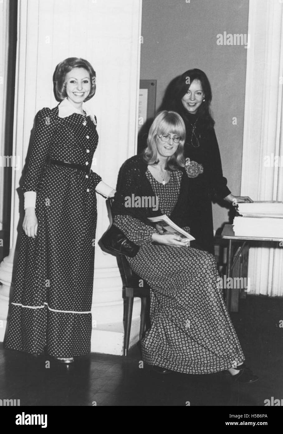 Le concert de Banqueting House qui a eu lieu en 1974 était une activité de collecte de fonds visant à soutenir l'appel pour les bibliothèques. Le concert comportait des spectacles pour recueillir des fonds pour le développement de la bibliothèque. Banque D'Images