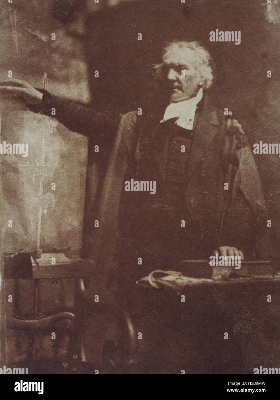 Lleries 3102962900 le pasteur Thomas Chalmers, 1780 - 1847. Prédicateur et réformateur social (prédication) Banque D'Images