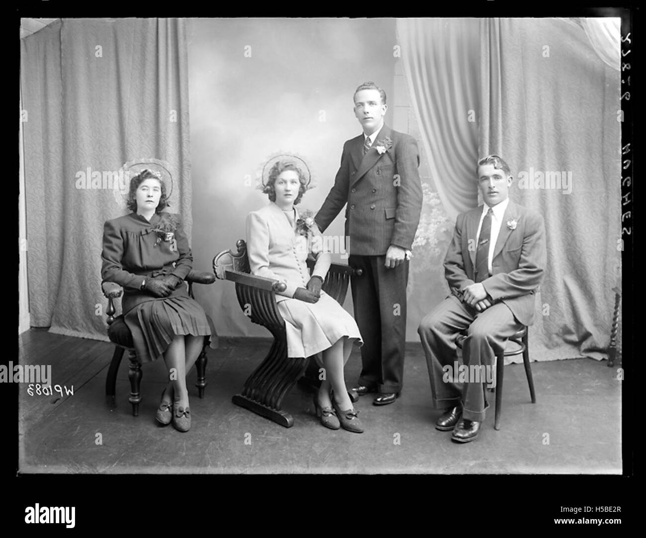 Photographie ou document historique lié à une personne ou à quelque chose nommé Hughes, potentiellement une famille, un individu ou un lieu, offrant un contexte limité pour une interprétation ultérieure. Banque D'Images