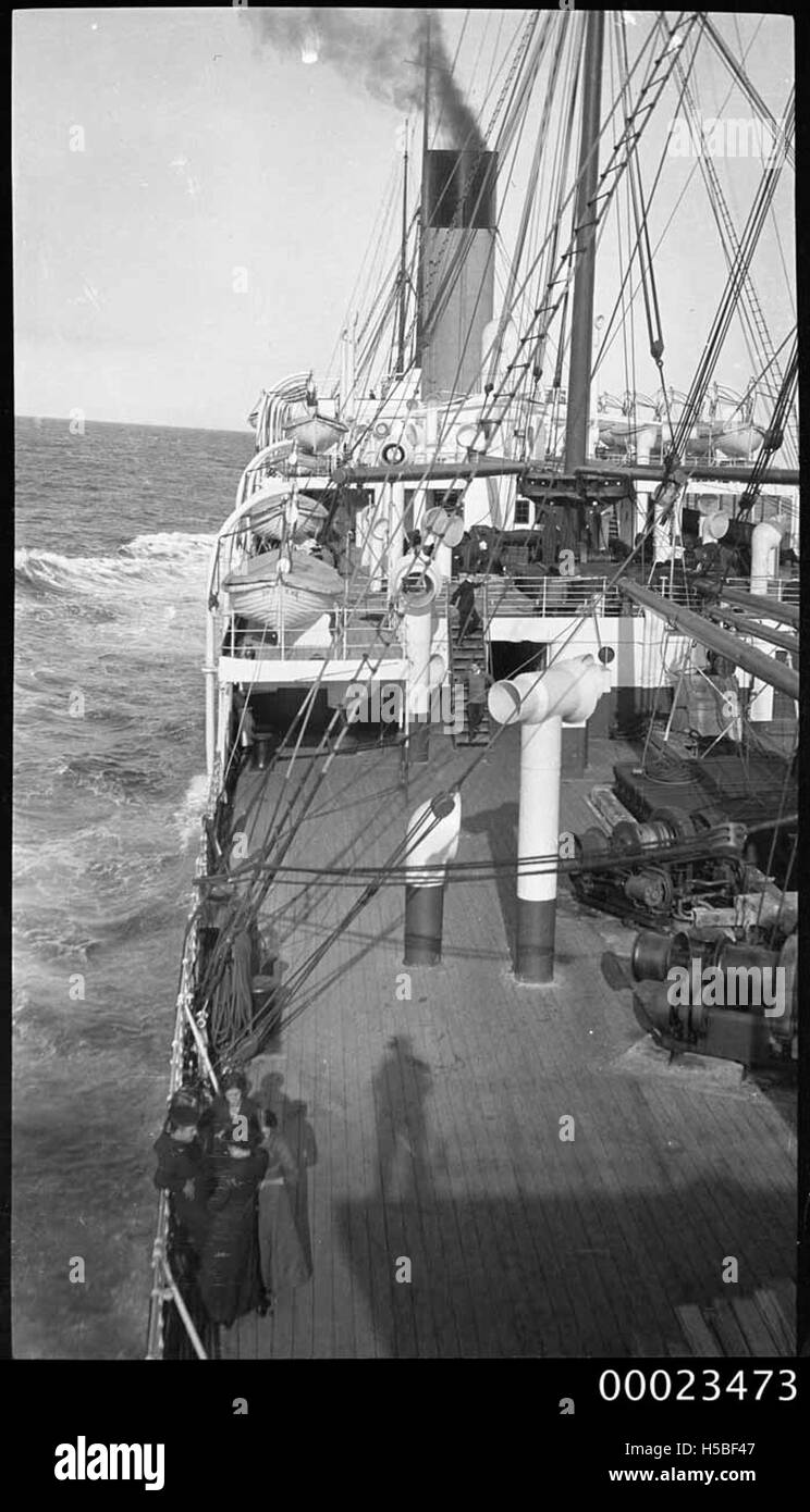 Le SS CERAMIC était un navire à passagers britannique qui faisait partie de la White Star Line, connue pour son service entre le Royaume-Uni et l'Australie. Banque D'Images Le SS CERAMIC était un navire à passagers britannique qui faisait partie de la White Star Line, connue pour son service entre le Royaume-Uni et l'Australie. Banque D'Images