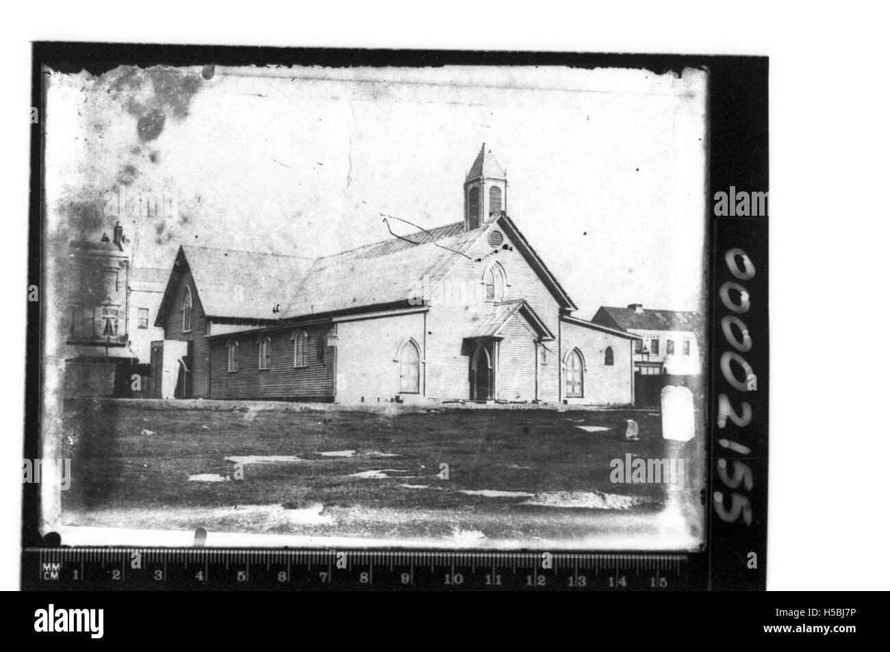 Église en bois non identifiés, de l'Australie Banque D'Images