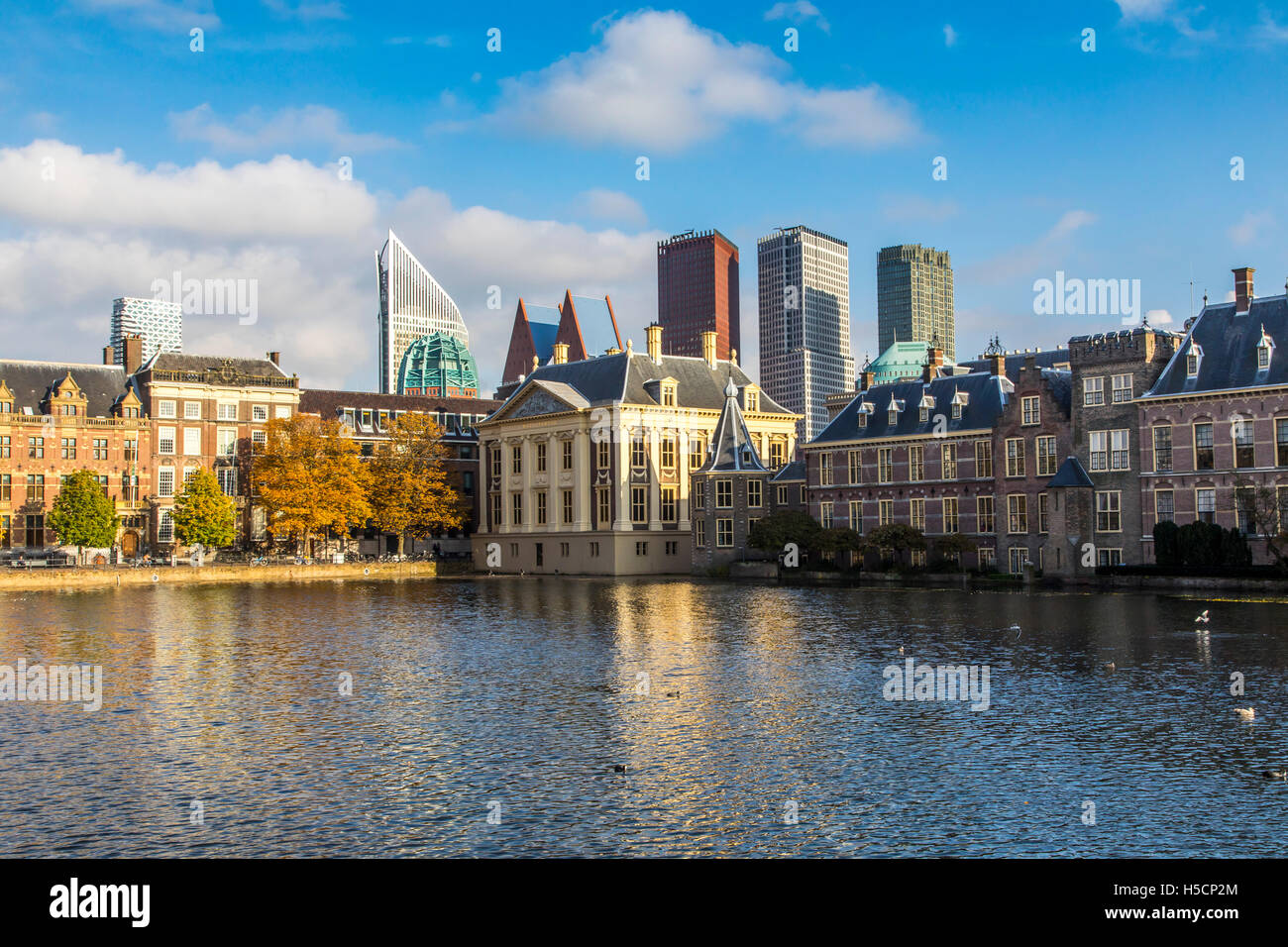 La Haye, capitale des PaysBas, musée Mauritshuis, royal photo galerie, art museum, Skyline