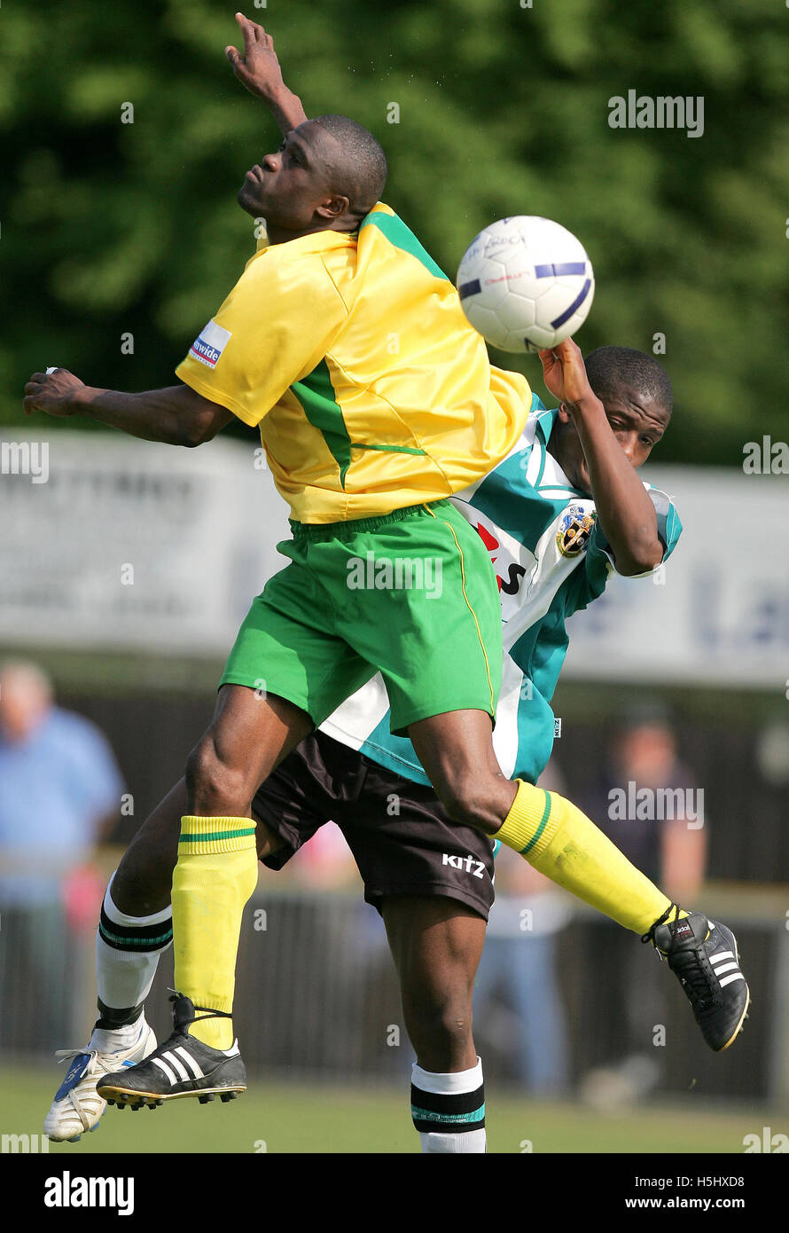 Thurrock vs Sutton United - Conférence nationale au sud à Ship Lane - 28/04/07 Banque D'Images