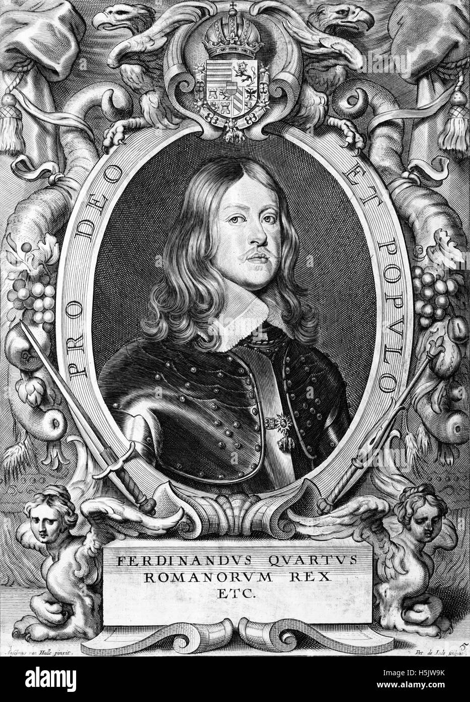 FERDINAND IV, roi des Romains (1633-1654) Banque D'Images