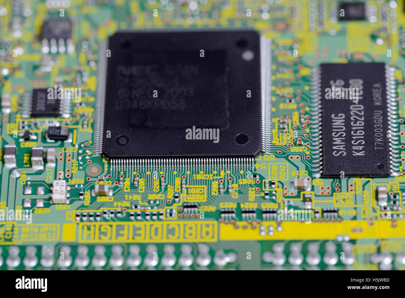 Carte de circuit imprimé Banque D'Images