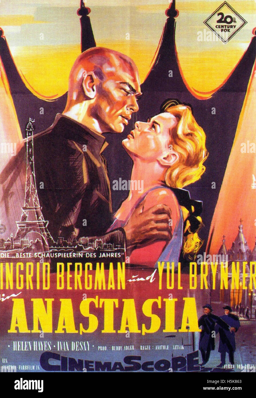 Anastasia - Movie Poster Banque D'Images