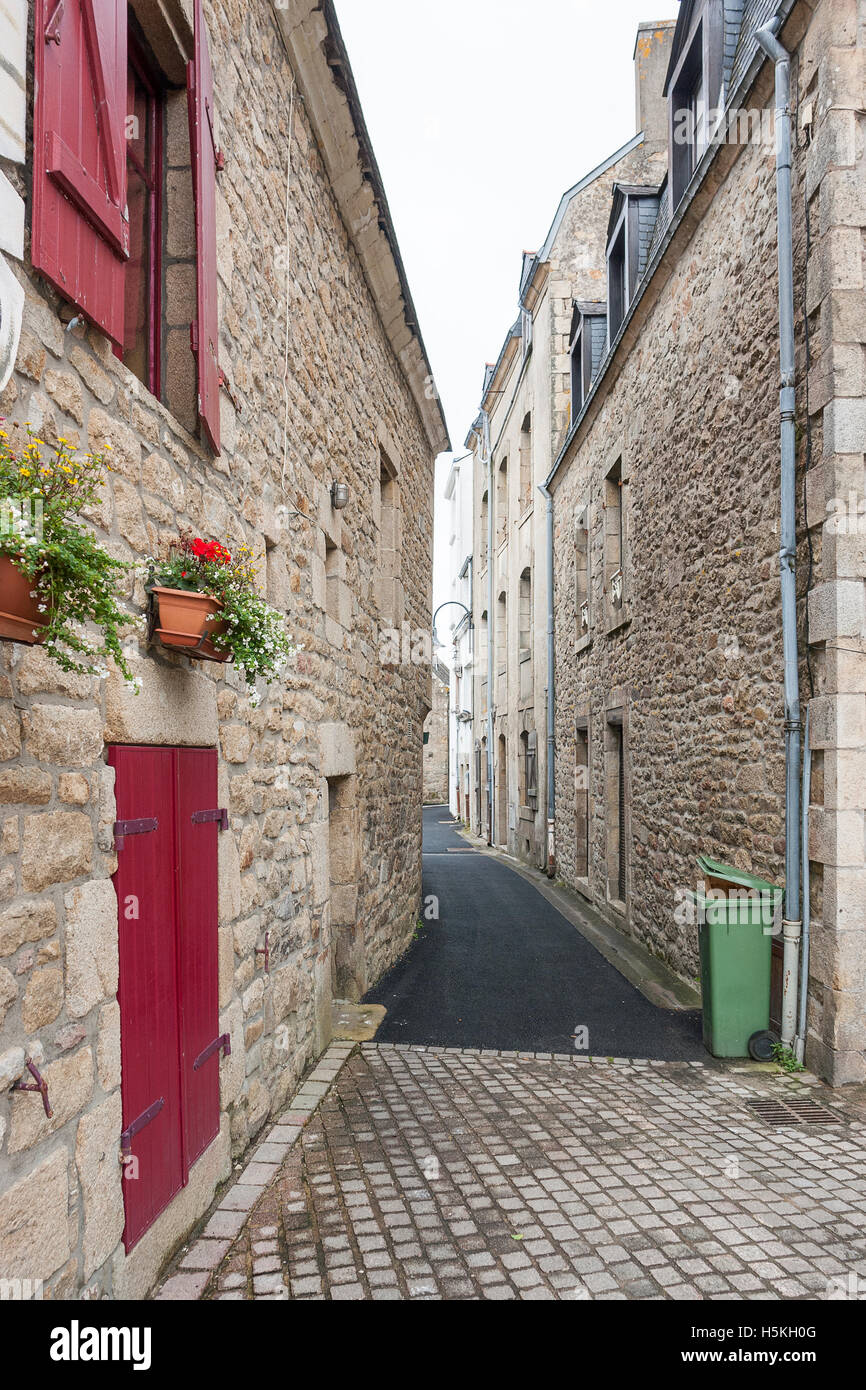 Ville nommée Carnac dans le morbihan en Bretagne, France Banque D'Images