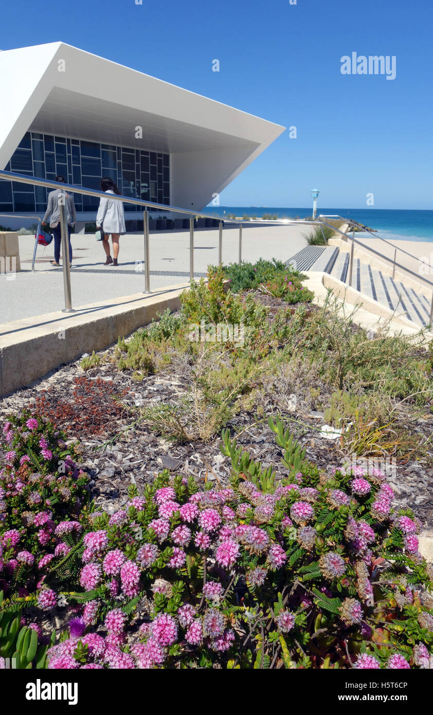 Nouvelle Ville Beach Surf Lifesaving Club, Perth, Australie occidentale. Pas de monsieur ou PR Banque D'Images