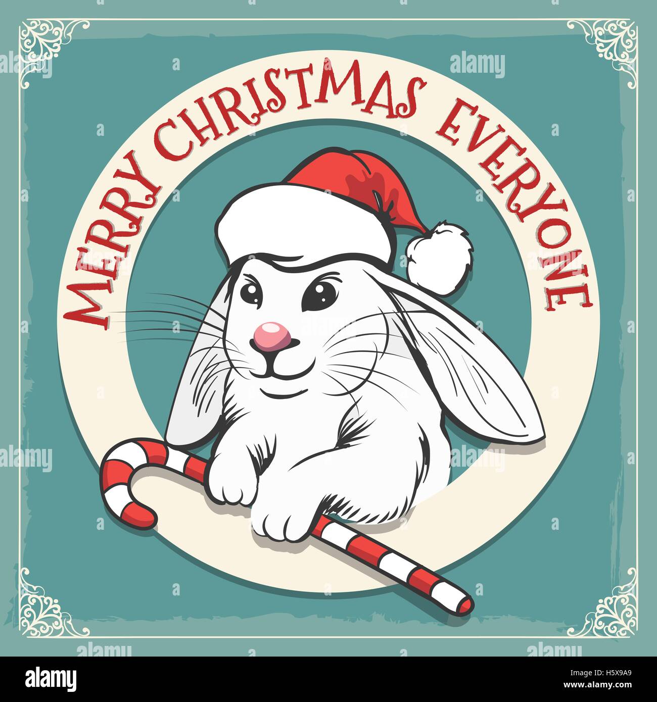 Joyeux Noel Part Tirer Carte De Souhaits Dans Un Style Vintage Lapin Avec Candy Cane Et Le Lettrage Sur Fond Grunge Contre El Image Vectorielle Stock Alamy Joyeux Noel Part Tirer Carte De Souhaits Dans Un Style Vintage Lapin Avec Candy Cane Et Le Lettrage Sur Fond Grunge Contre El Image Vectorielle Stock Alamy