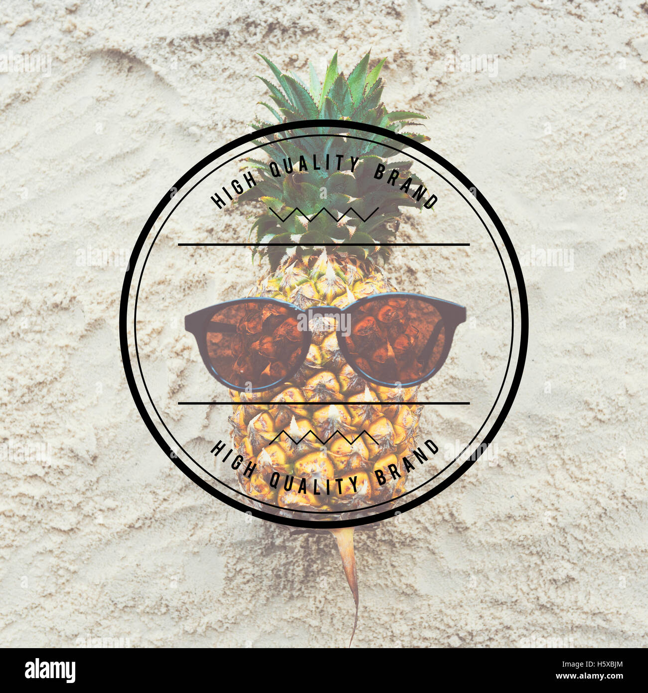 Bannière Marketing de marque de haute qualité copie Espace Concept Banque D'Images