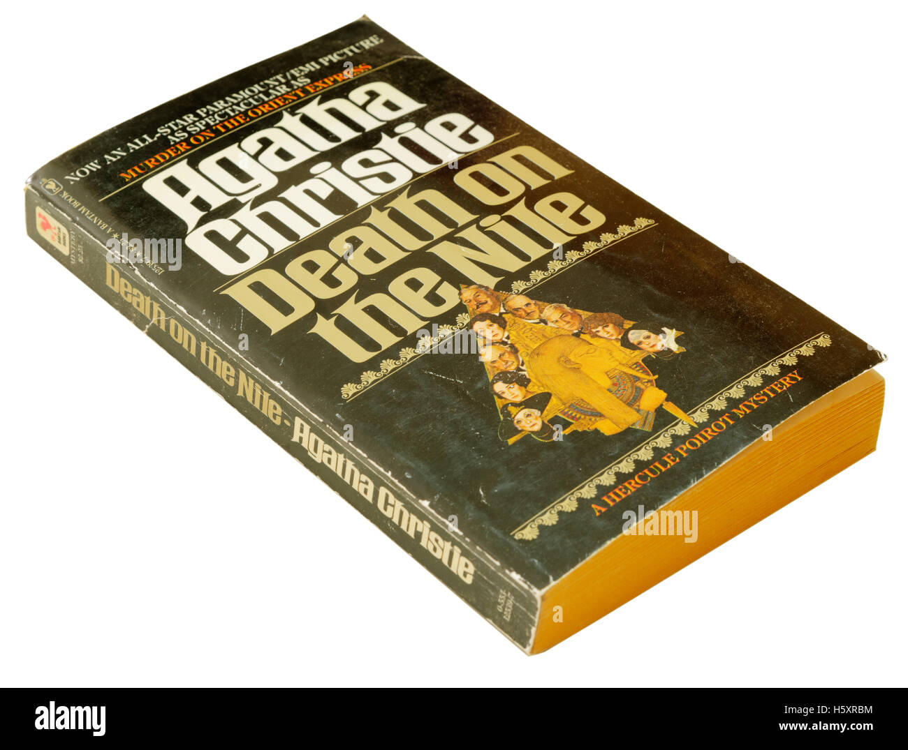 Mort sur le Nil d'Agatha Christie Banque D'Images