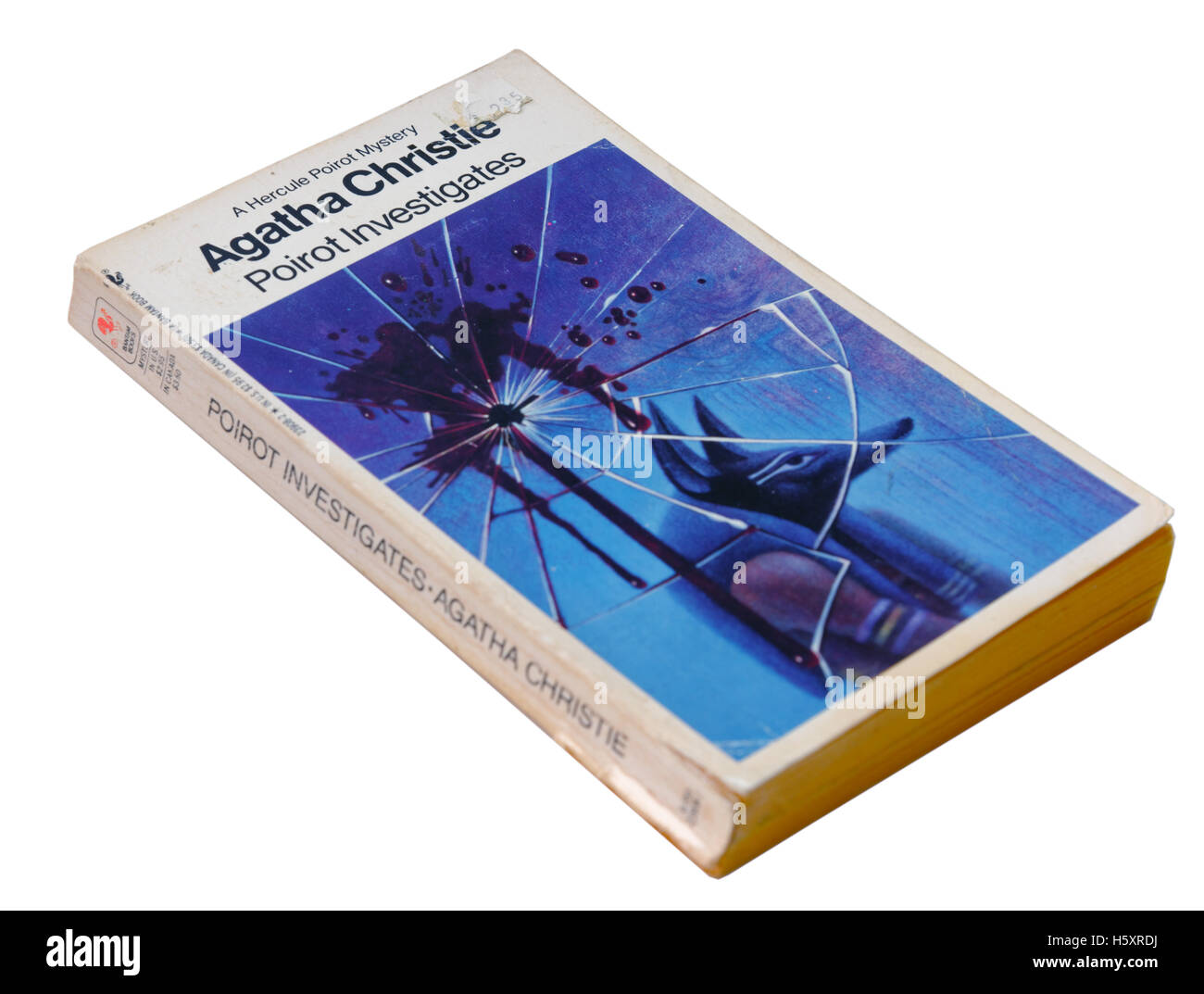 Poirot mène d'Agatha Christie Banque D'Images