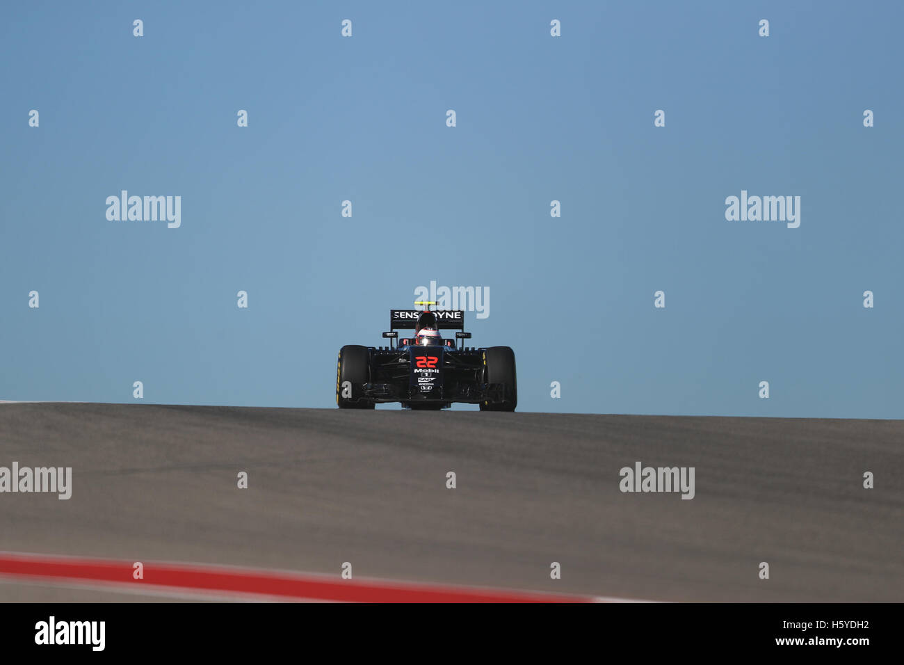 Austin, Texas, États-Unis. 21 Oct, 2016. Formula 1 Grand prix d'Amérique. Des séances d'essais libres. Honda McLaren MP4-31 &# x2013 ; Jenson Button : Action Crédit Plus Sport/Alamy Live News Banque D'Images