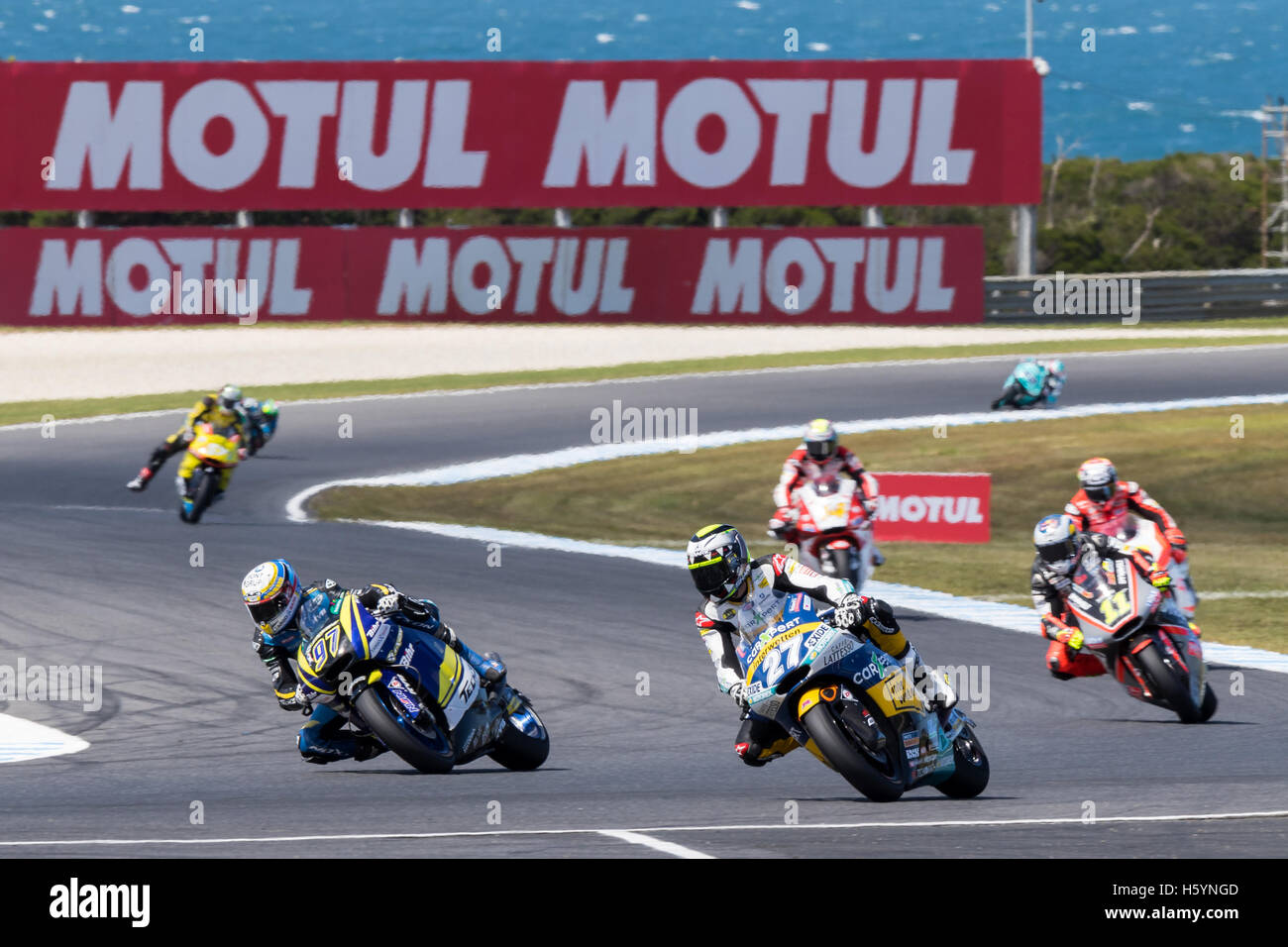 Melbourne, Australie. 23 octobre, 2016. Warm-up MotoGP pendant pendant le 2016 Grand Prix Moto d'Australie Michelin à 2106 Grand Prix Moto d'Australie Michelin , l'Australie le 23 octobre 2016. Photo : Dave Hewison Crédit : Dave Hewison Sports/Alamy Live News Banque D'Images