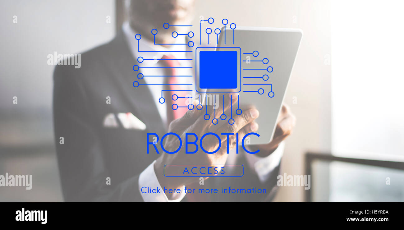 La technologie de la carte à puce Carte circuit Concept Banque D'Images