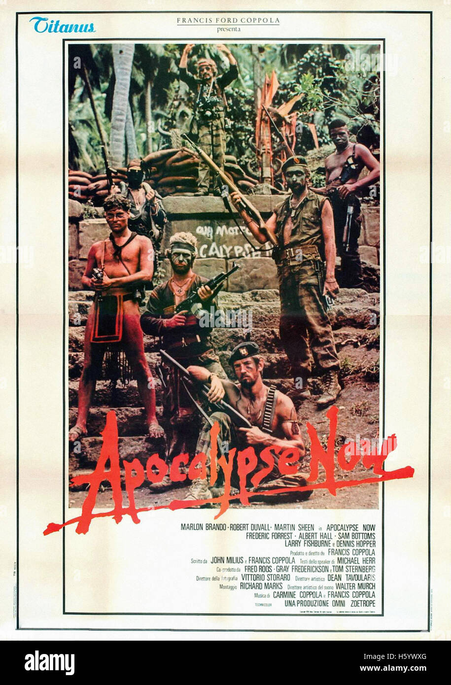 Apocalypse Now - Movie Poster Photo Stock - Alamy