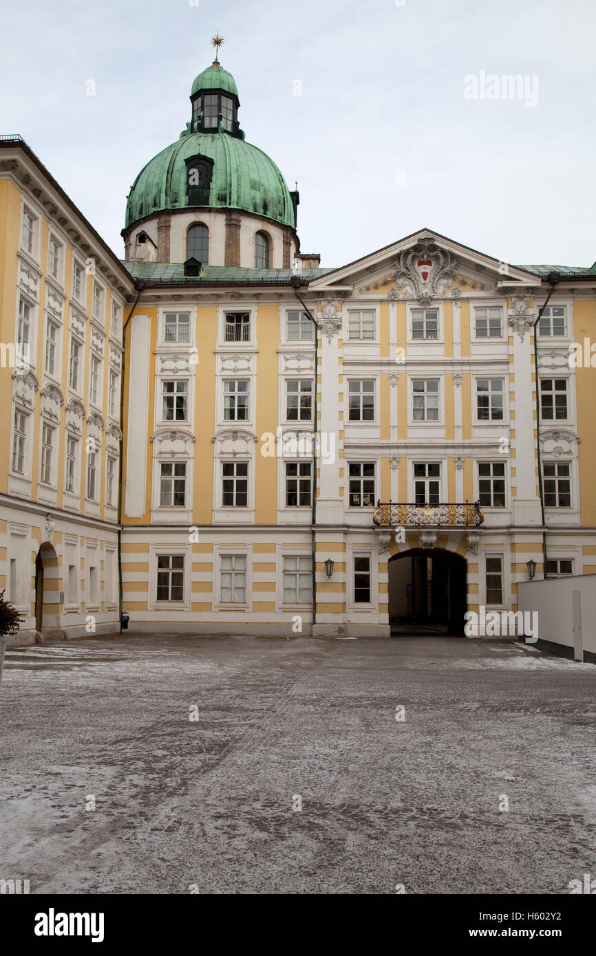 Palais impérial, capitale provinciale d'Innsbruck, Tyrol, Autriche, Europe Banque D'Images