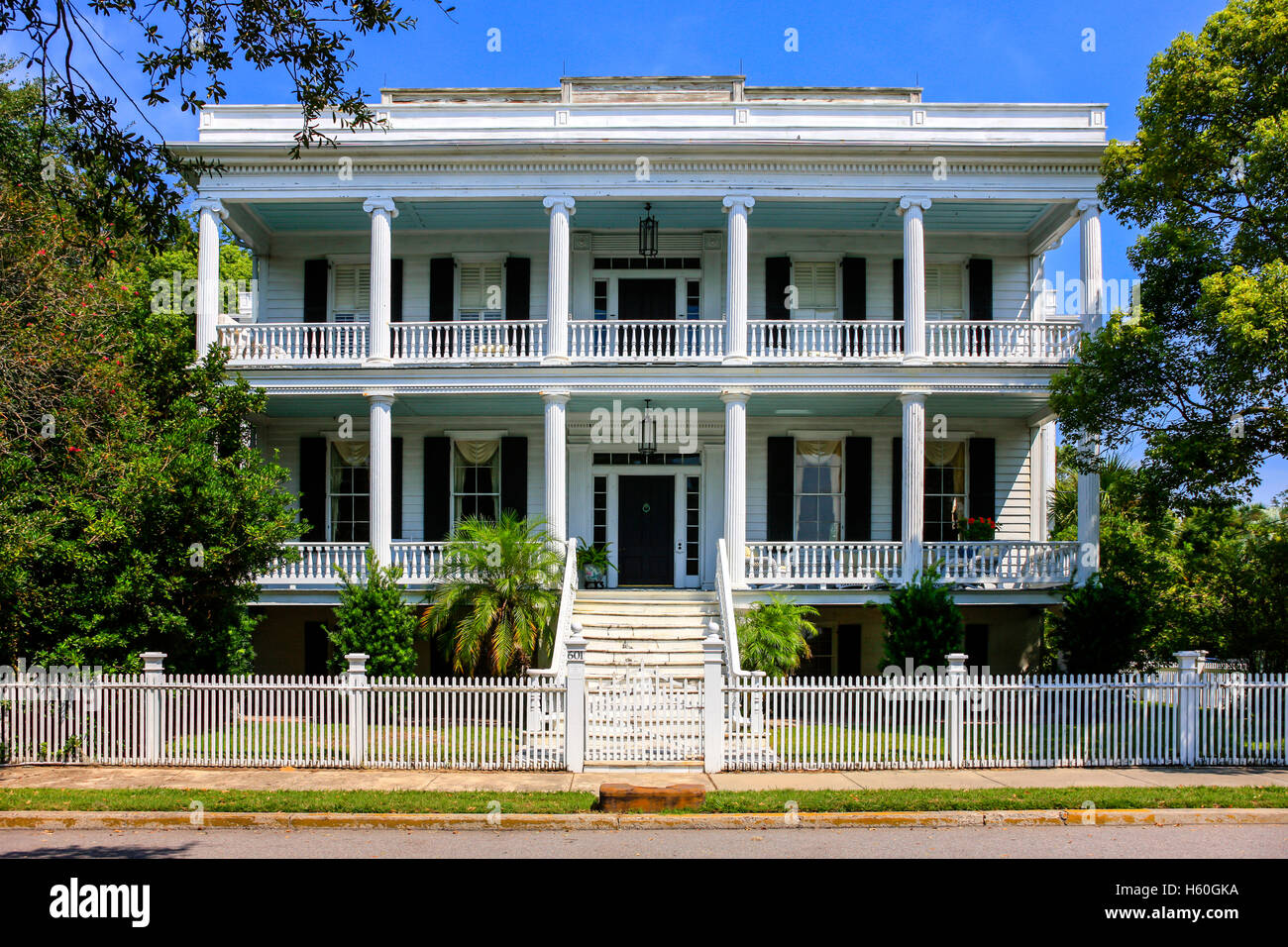 Lewis Reeve Sams Chambre le nouveau Street dans le quartier historique de Beaufort, SC Banque D'Images