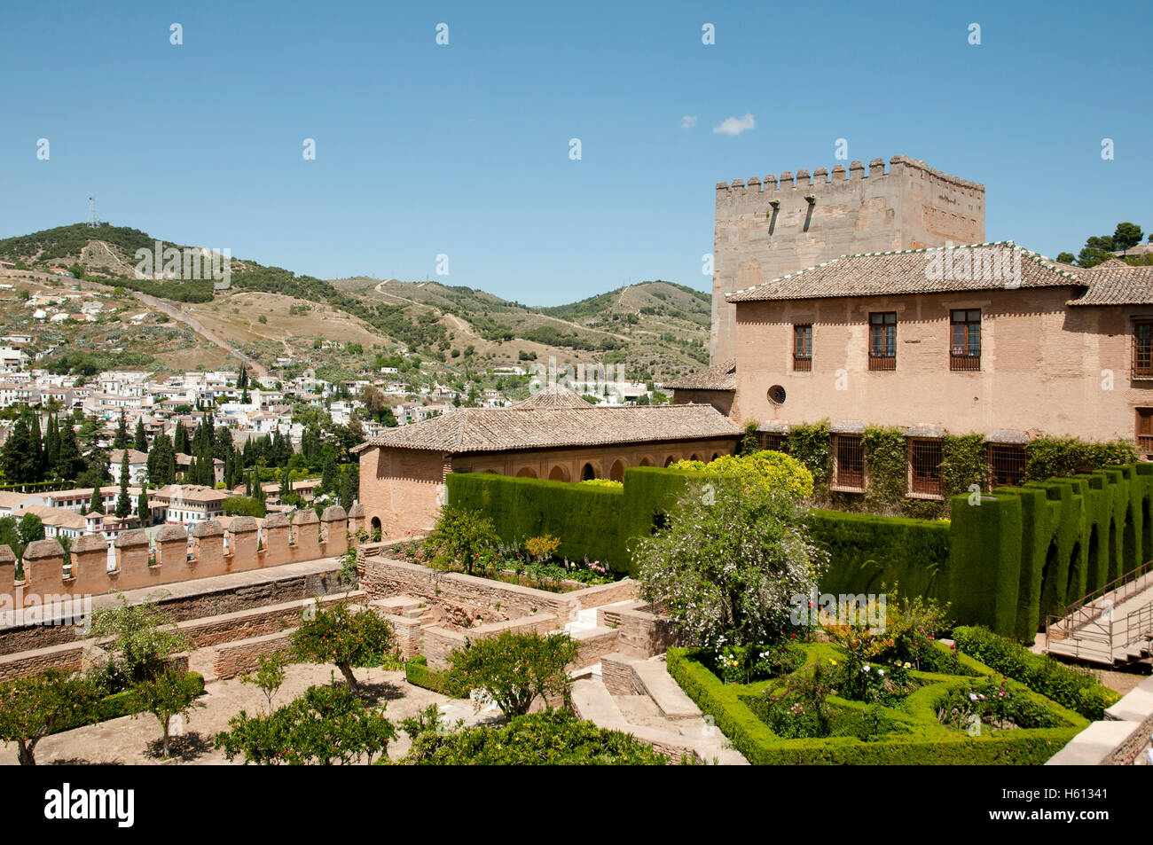 Alhambra - Granada - Espagne Banque D'Images