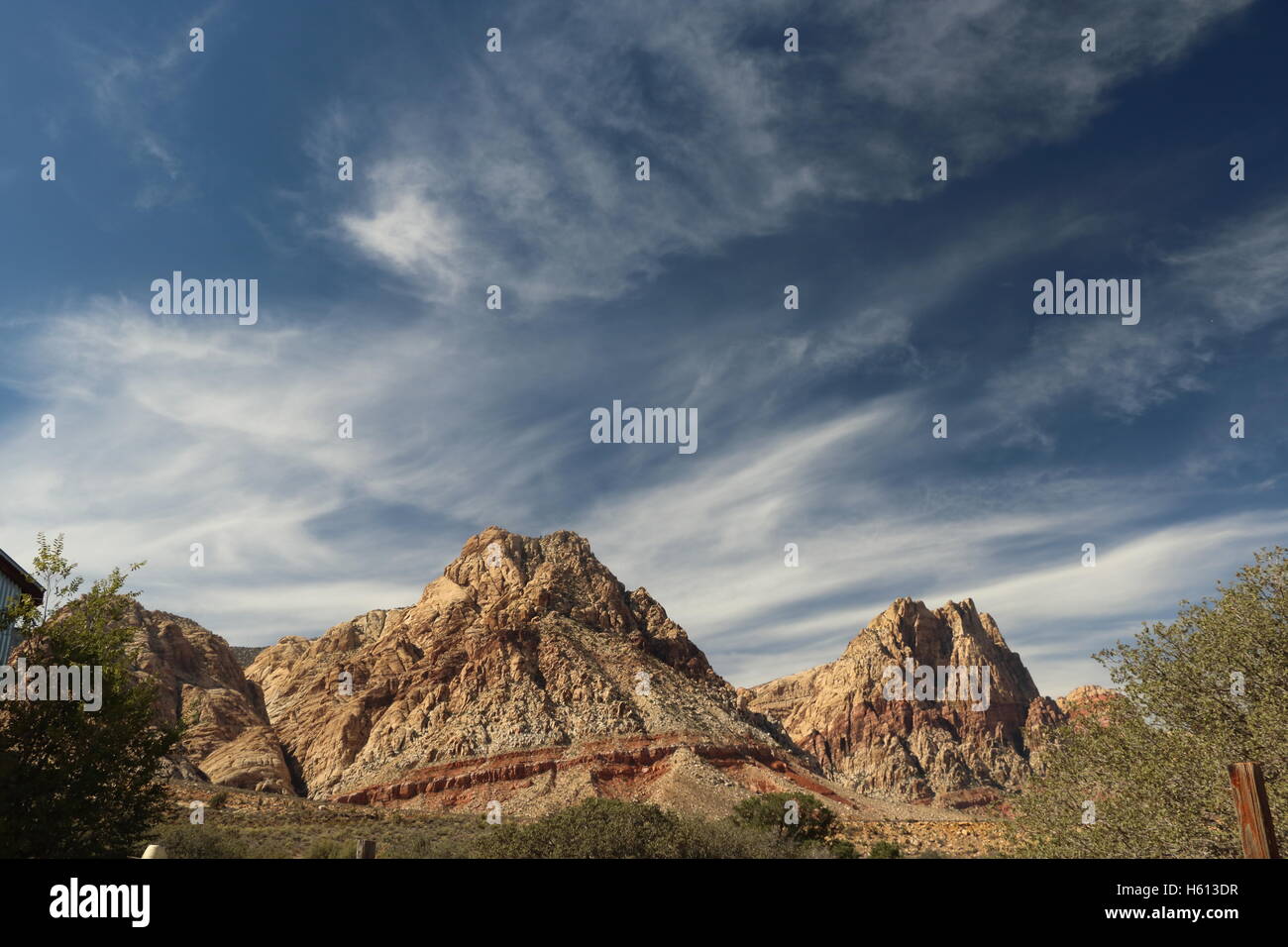 Red Rock Canyon de Bonnie Springs Banque D'Images