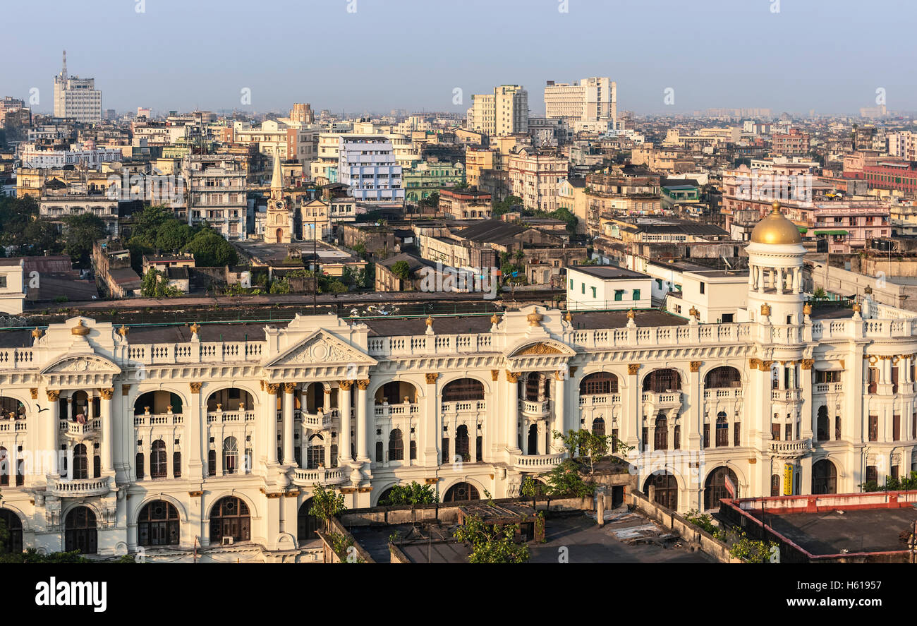 Kolkata skyline Banque de photographies et d’images à haute résolution ...