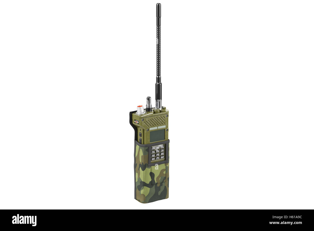 L'équipement de l'armée radio militaire Photo Stock - Alamy