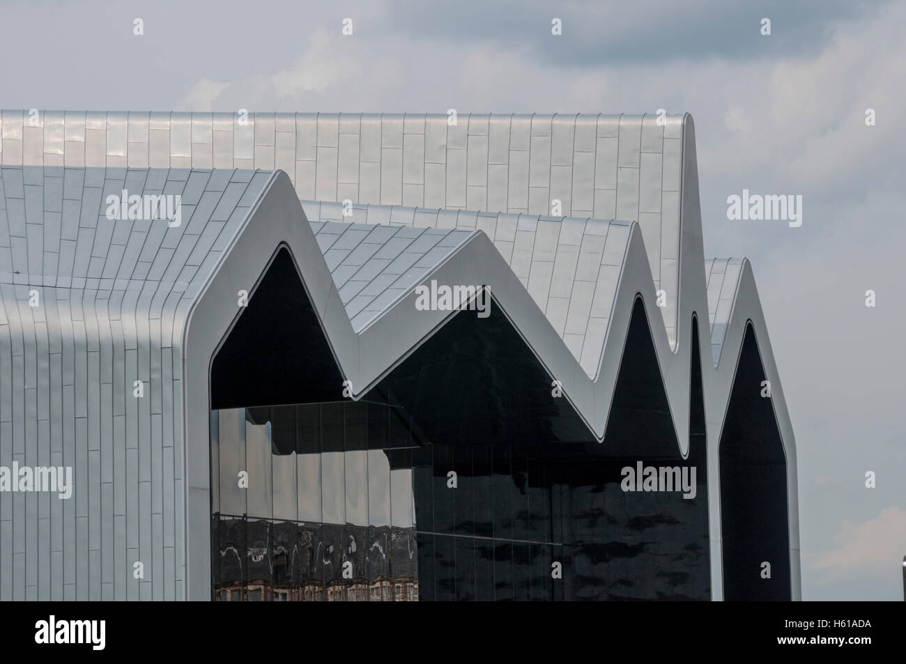 Glasgow Riverside Museum par Zaha Hadid Architects: Phillip Roberts Banque D'Images