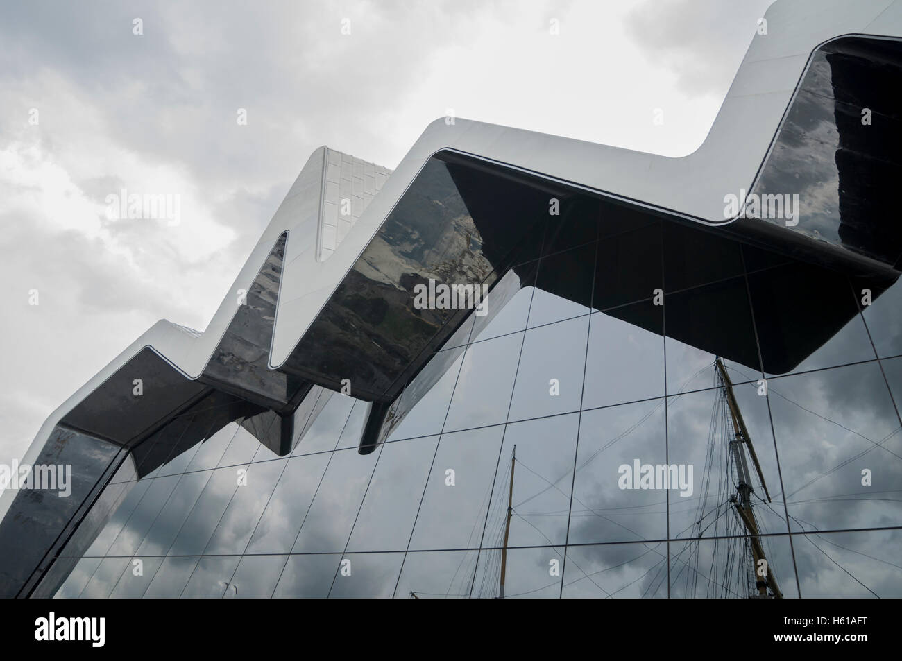 Glasgow Riverside Museum par Zaha Hadid Architects: Phillip Roberts Banque D'Images