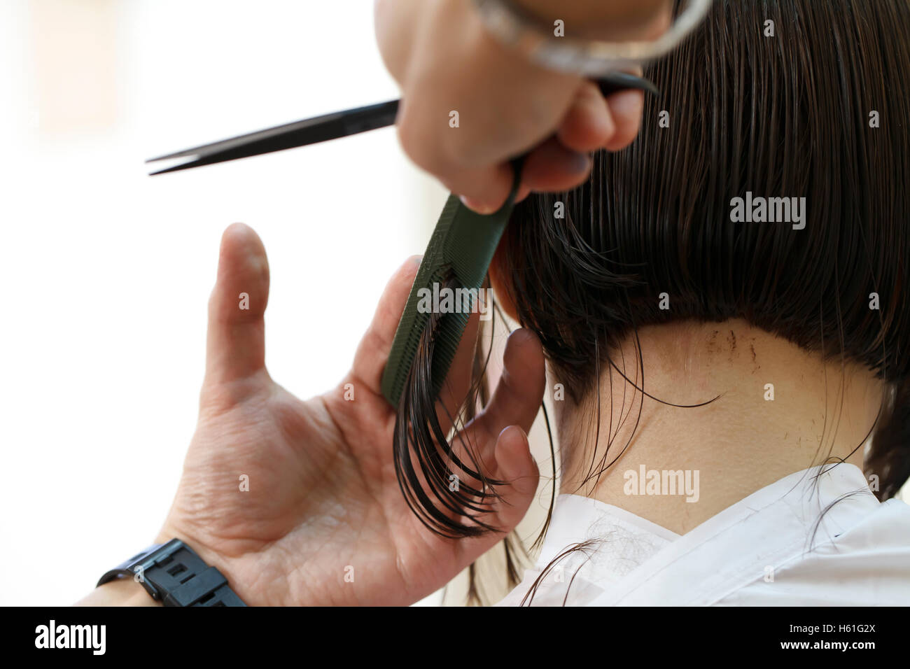 Faire de Beauté Coiffure Coupe de libre de l'équipement de travail, l'industrie de la beauté Banque D'Images
